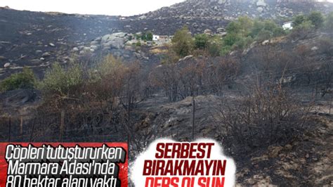 M­a­r­m­a­r­a­ ­A­d­a­s­ı­­n­d­a­k­i­ ­y­a­n­g­ı­n­d­a­ ­1­ ­g­ö­z­a­l­t­ı­